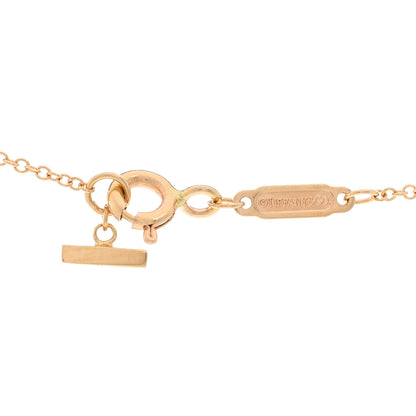 Tiffany 18K Rose Gold Small T Smile Pendant Necklace 4 of 5