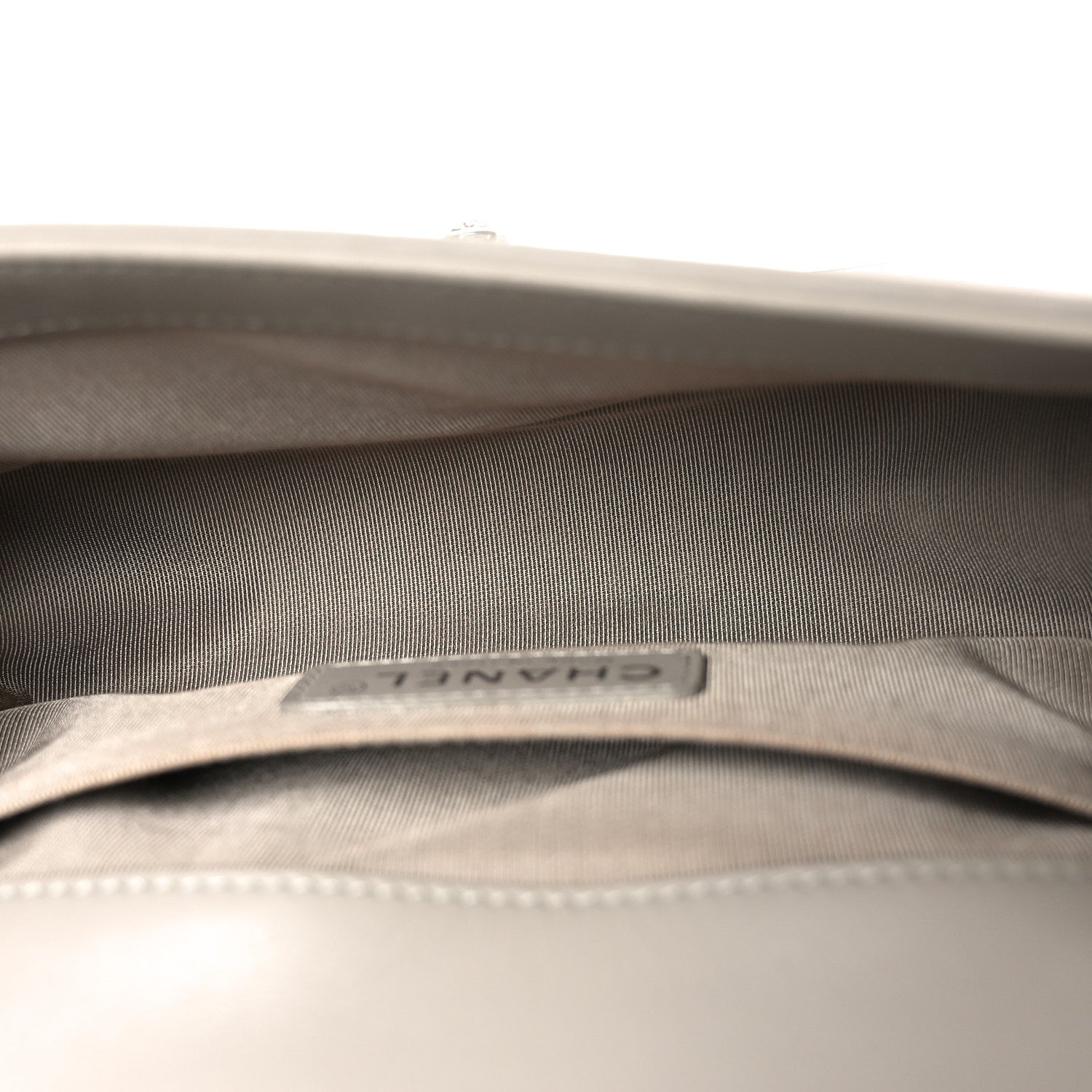 Chanel Calfskin Quilted Small Boy Flap Grey 4 of 9