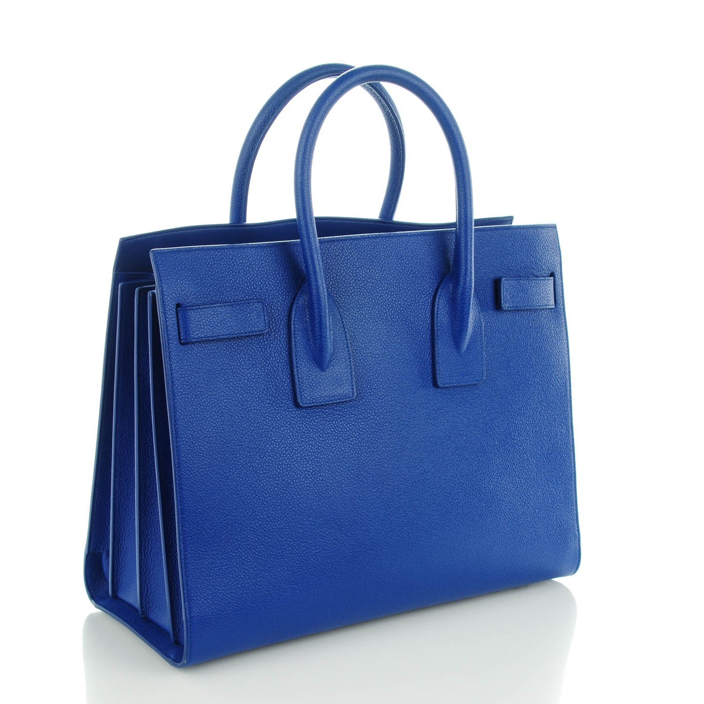 Grained Calfskin Small Sac De Jour Outremer
