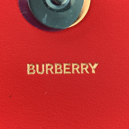 Burberry Calfskin Logo Hazelmere Wallet With Detachable Strap Red 6 of 12