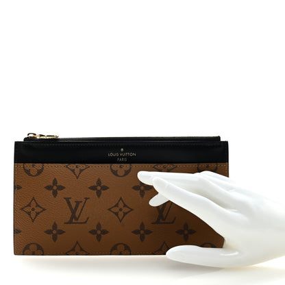 Louis Vuitton Reverse Monogram Slim Purse 2 of 6