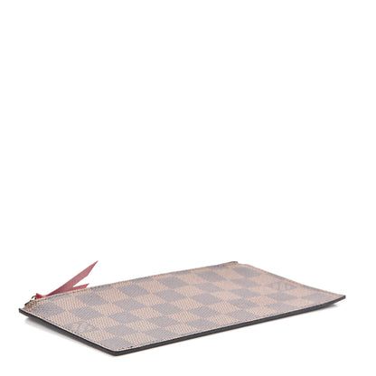 Louis Vuitton Damier Ebene Felicie Chain Wallet Zippered Insert 4 of 6