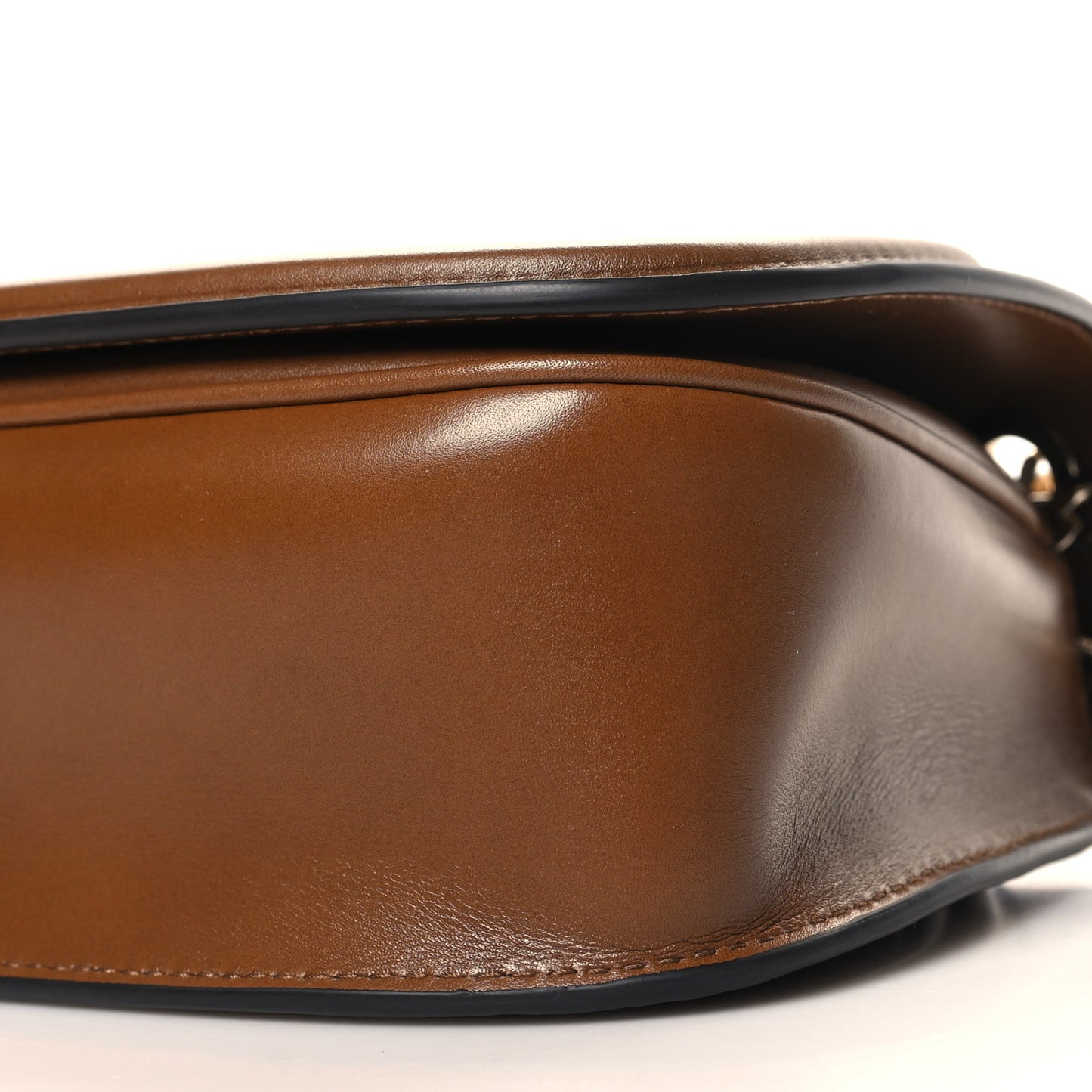 Suede Calfskin Blondie Medium Shoulder Bag Light Brown