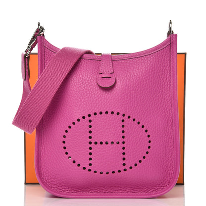 Hermes Taurillon Clemence Evelyne TPM Magnolia 9 of 9