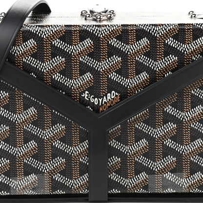 Goyard Goyardine Minaudiere Trunk Bag Black 8 of 12