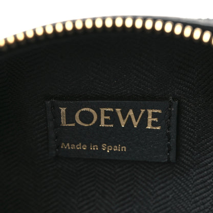 Loewe Jacquard Anagram Calfskin Small Cubi Bag Navy Black 6 of 6