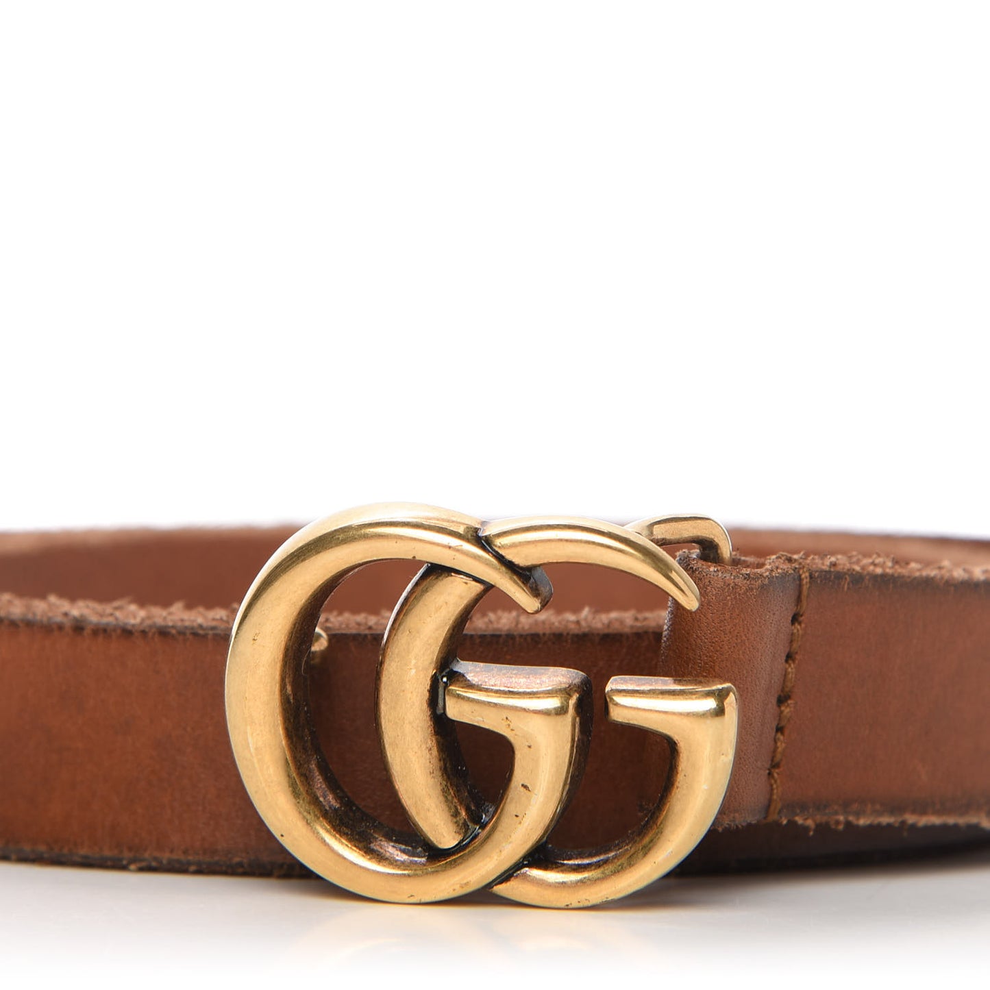 Faded Calfskin Double G 20mm Belt 85 34 Cuir