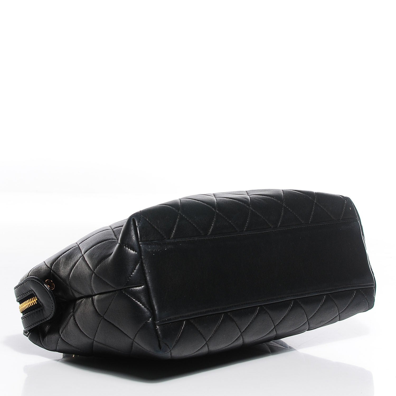 Chanel Lambskin Quilted Shoulder Bag Black 4 of 9