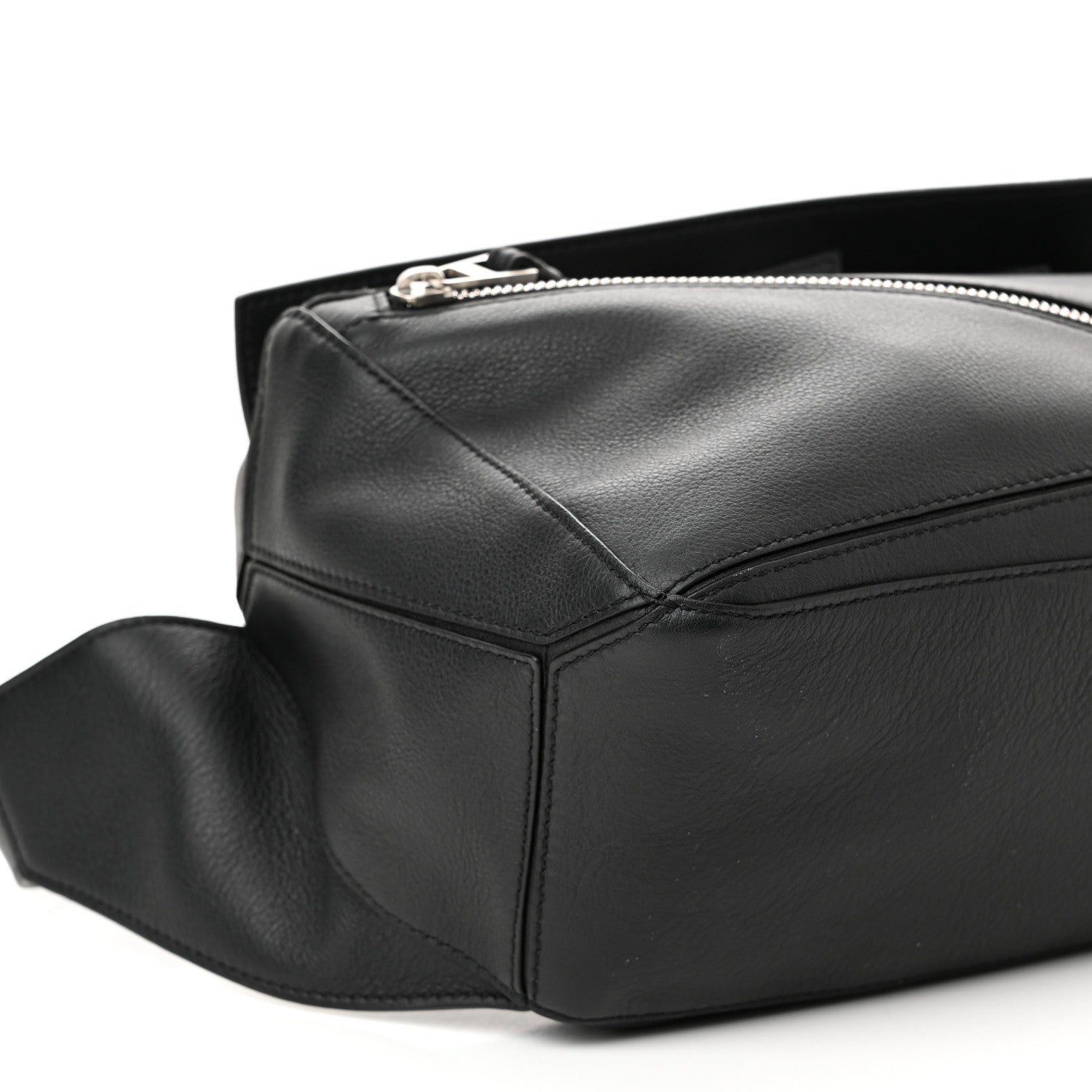 Loewe Calfskin Small Puzzle Bumbag Black 8 of 9