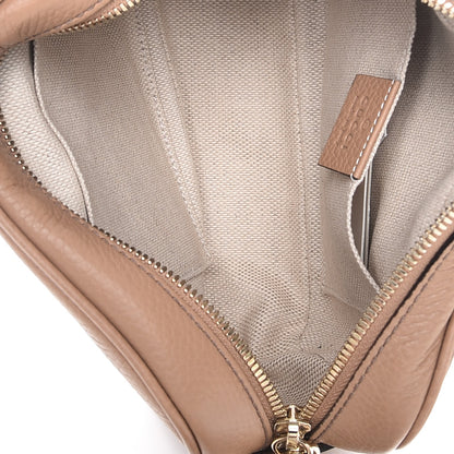 Gucci Pebbled Calfskin Small Soho Disco Bag Camelia 5 of 11