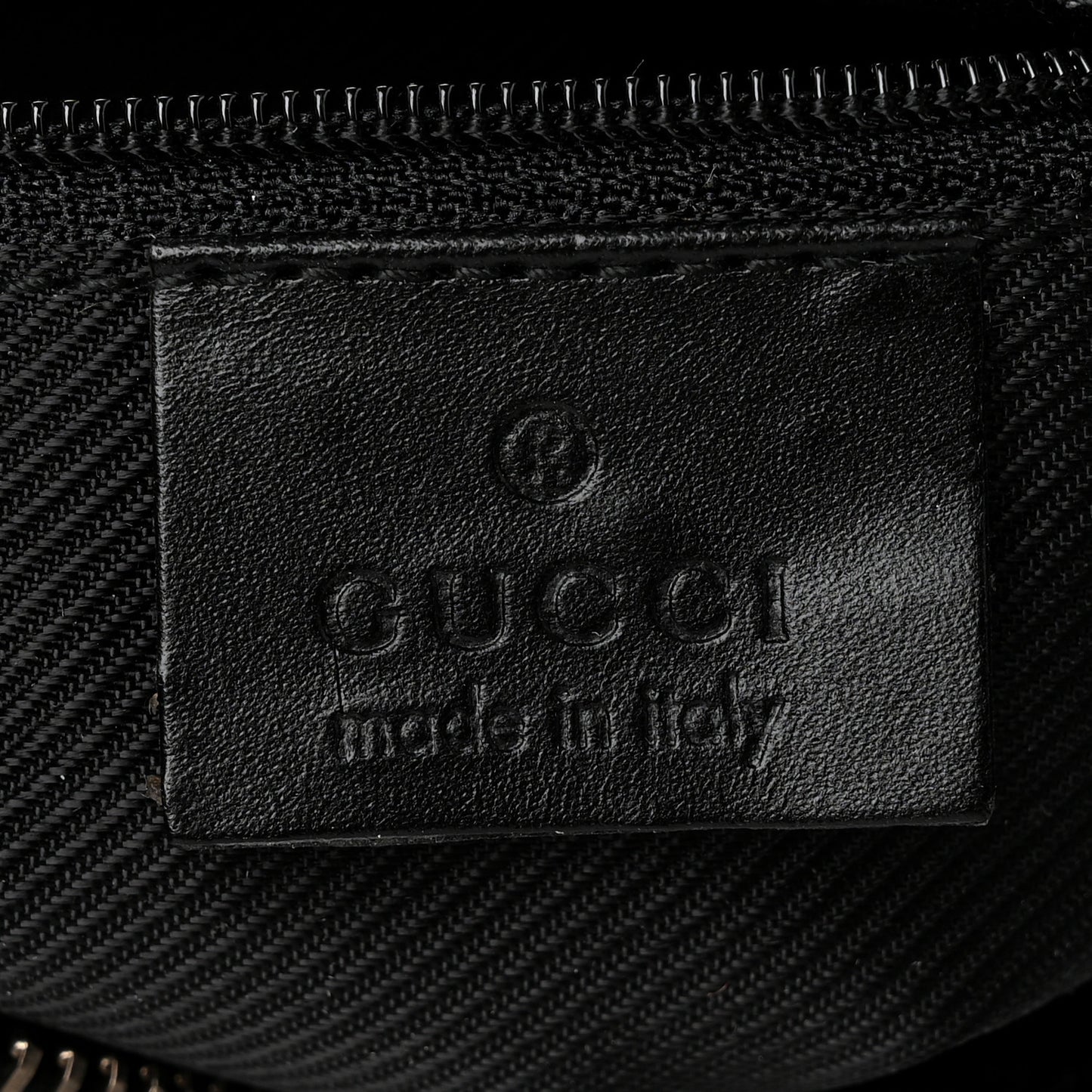 Monogram GG Small Clasp Hobo Black