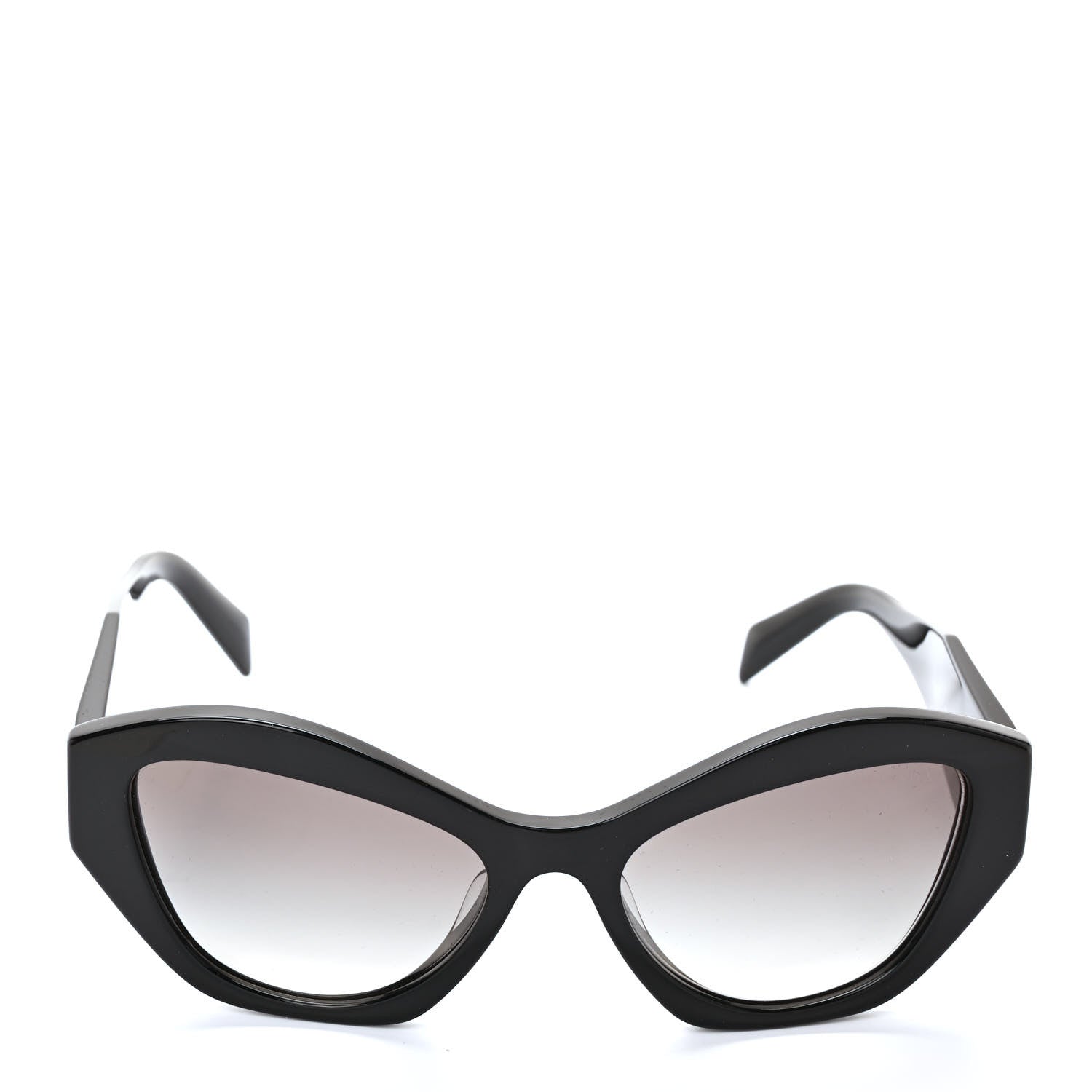 Prada Acetate Symbole Sunglasses SPR 07Y Black 2 of 8
