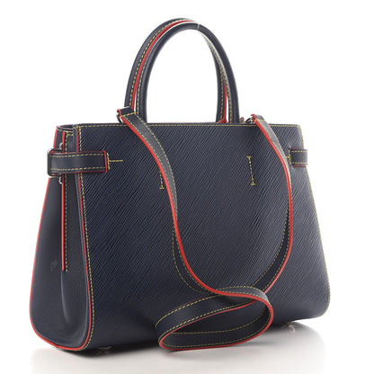 Louis Vuitton Epi Twist Tote Indigo 3 of 8