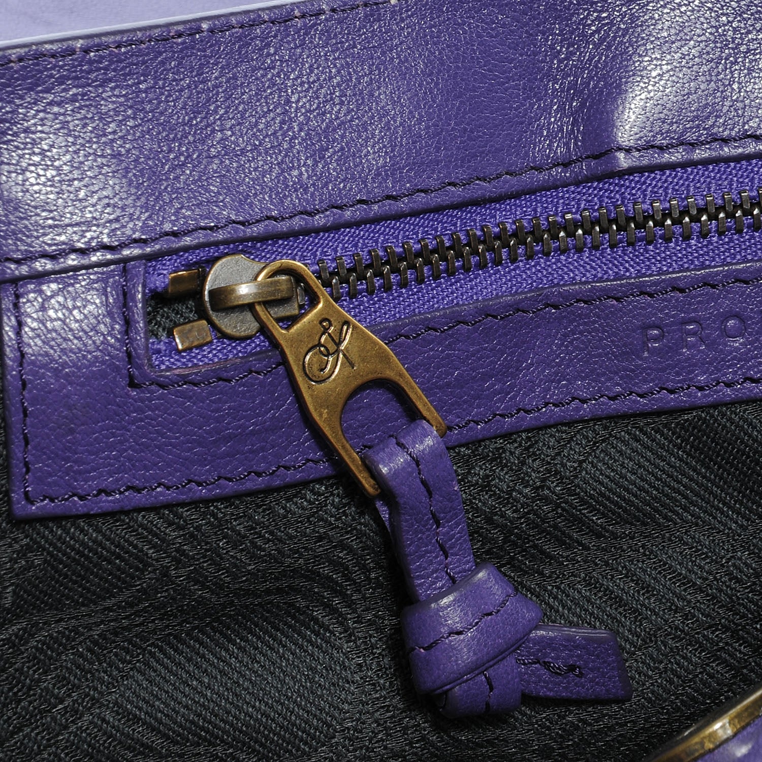 Proenza Schouler Lambskin PS1 Medium Satchel Violet 13 of 13