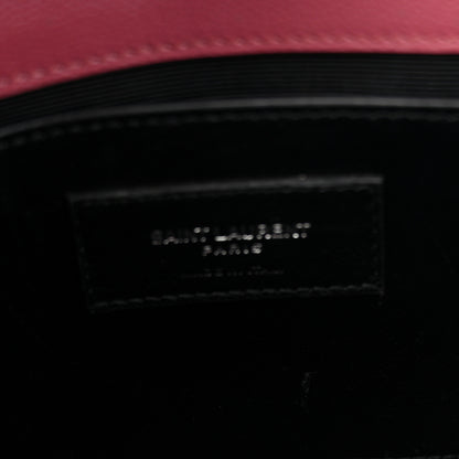 Saint Laurent Grain De Poudre Small Classic Monogram Kate Satchel Mystic Rose 11 of 14