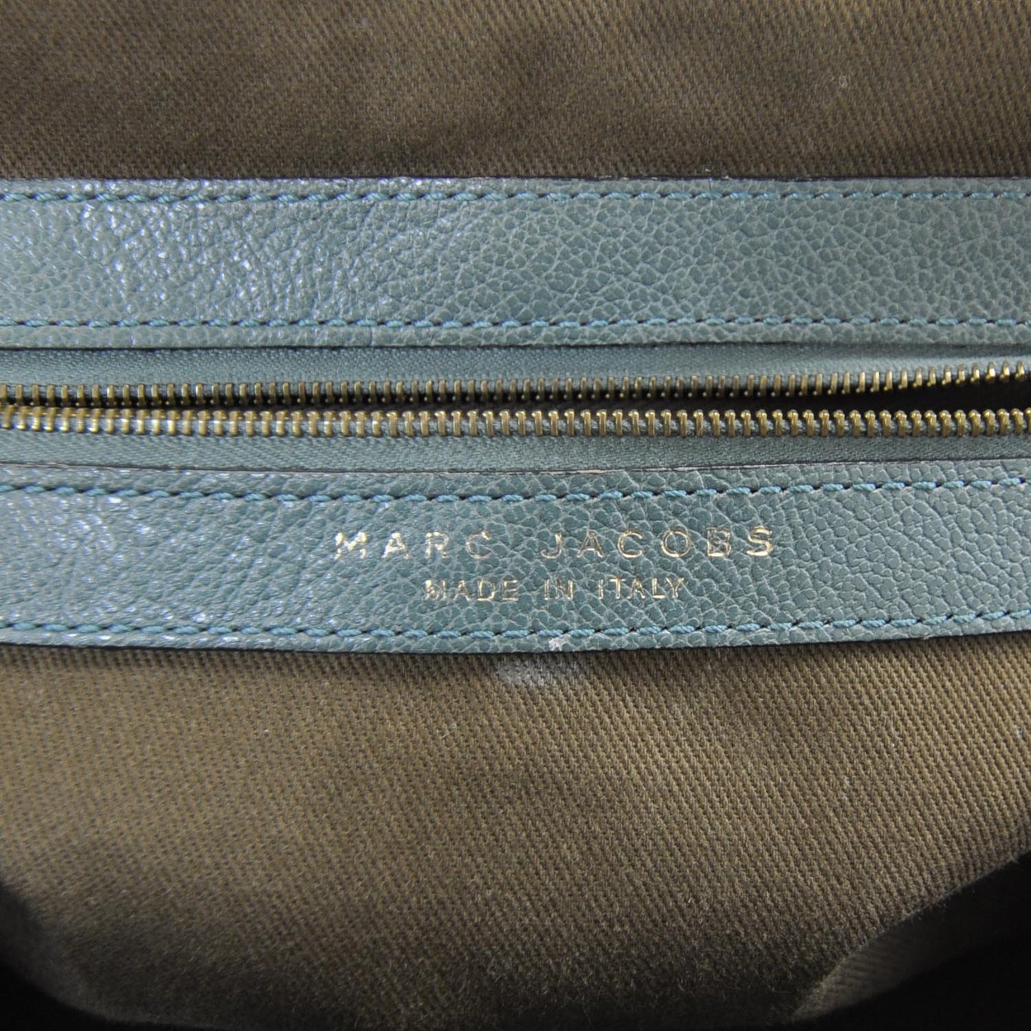 Quilted Leather Stam Topaz