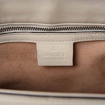 Gucci Calfskin Web Medium Dionysus Tote Bag White 5 of 16