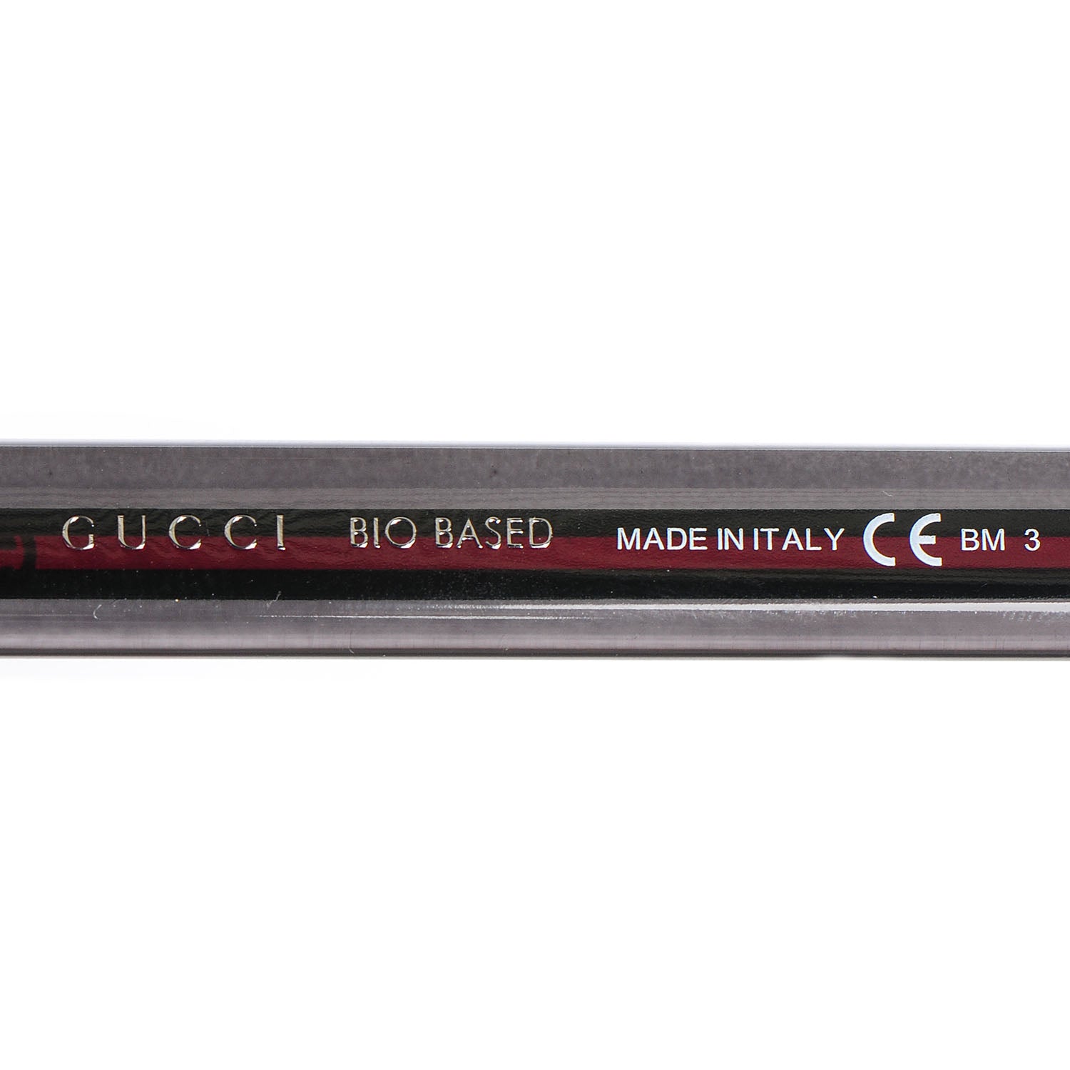 Gucci Bio-Based Frame Rectangle Web Sunglasses 3709/S Black 5 of 7