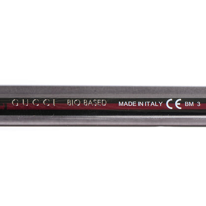 Gucci Bio-Based Frame Rectangle Web Sunglasses 3709/S Black 5 of 7