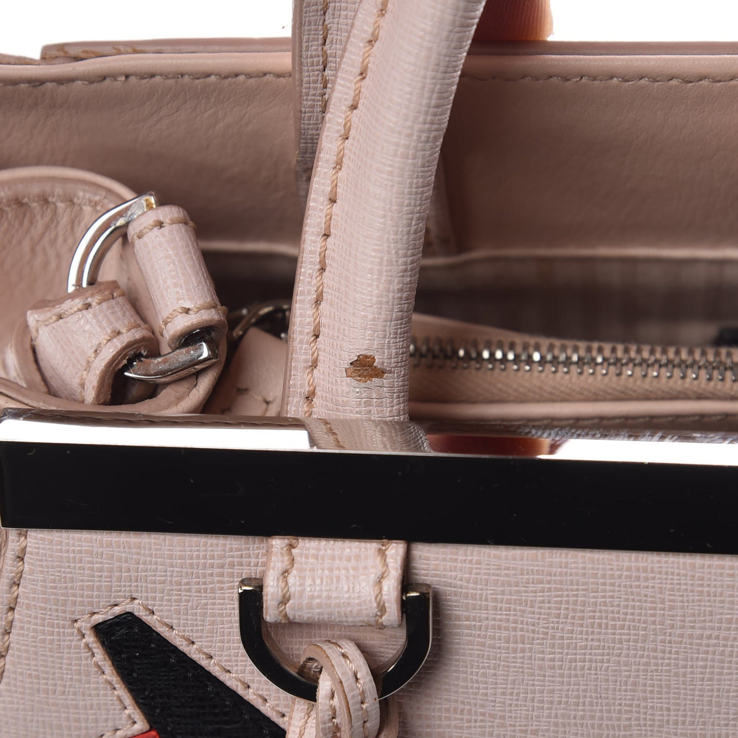 Vitello Elite Monster Petite 2Jours Tote Rosa Plaster