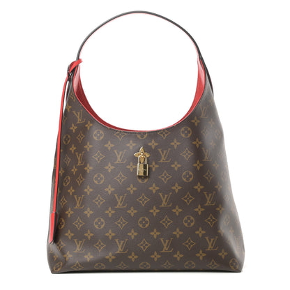 Louis Vuitton Monogram Flower Hobo Coquelicot 1 of 10