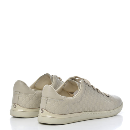Gucci Soft Microguccissima Womens Sneakers 38.5 Mystic White 4 of 16
