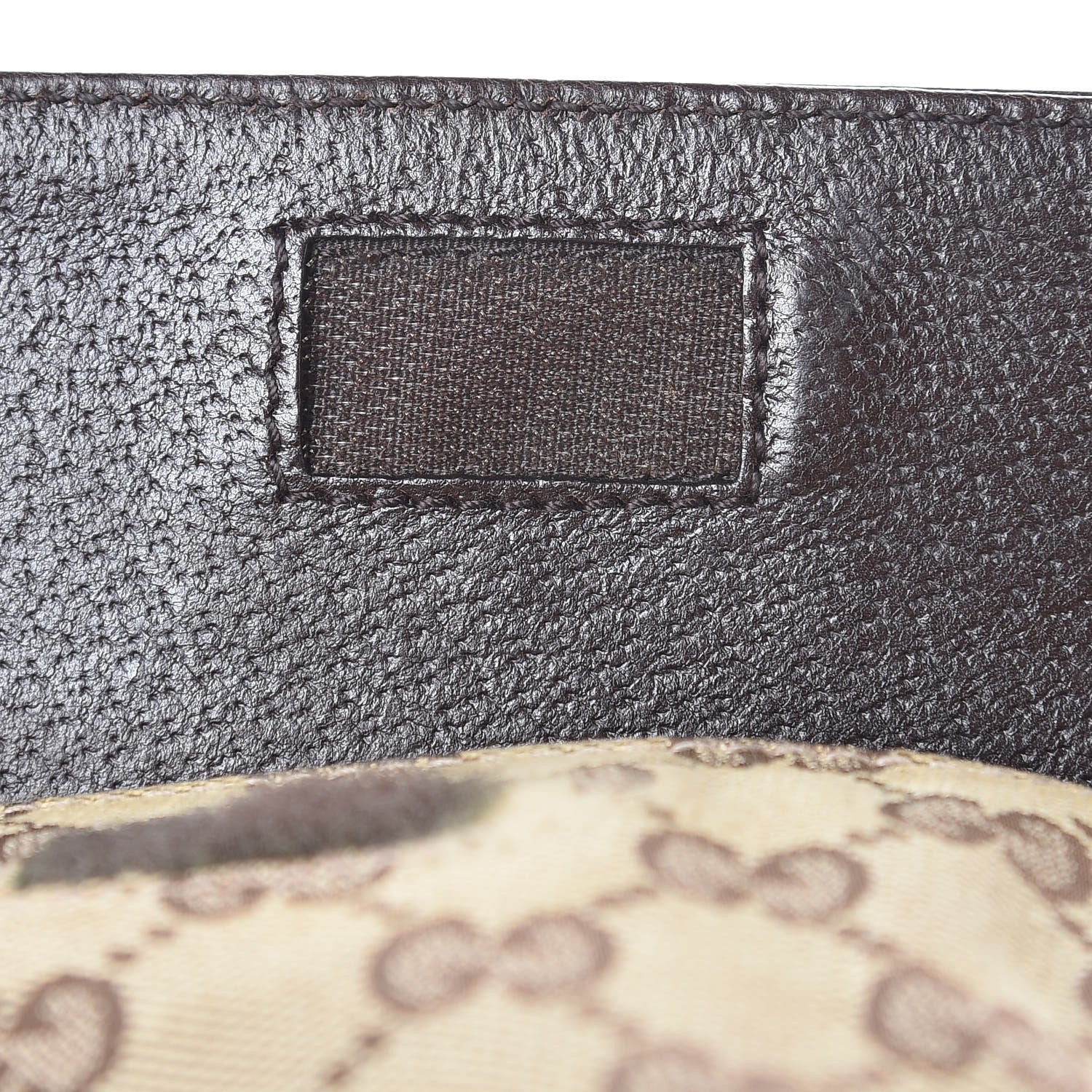 Gucci Monogram Web Belt Bag Dark Brown 10 of 10