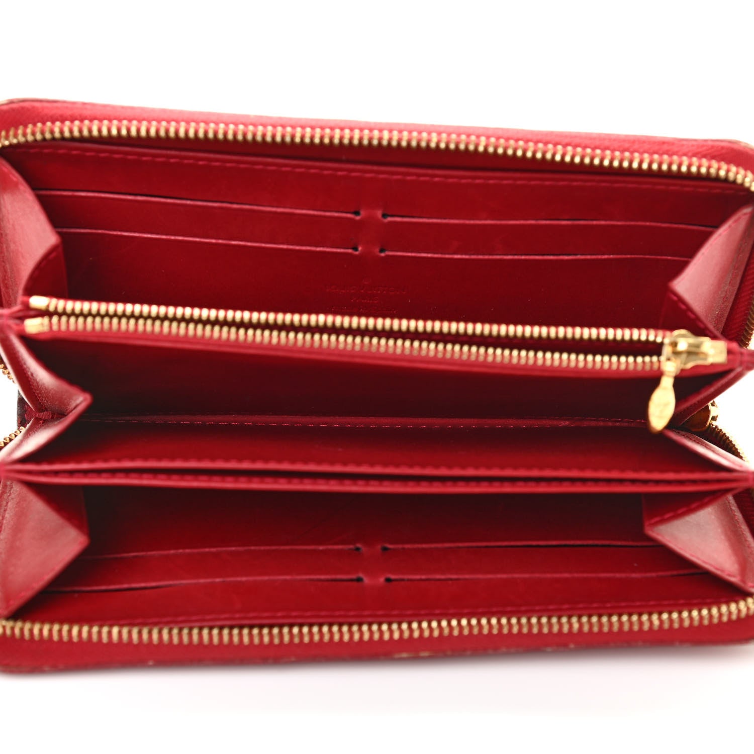 Louis Vuitton Vernis Zippy Wallet Pomme D'Amour 5 of 14