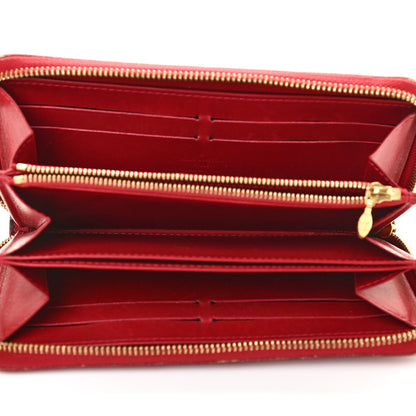 Louis Vuitton Vernis Zippy Wallet Pomme D'Amour 5 of 14