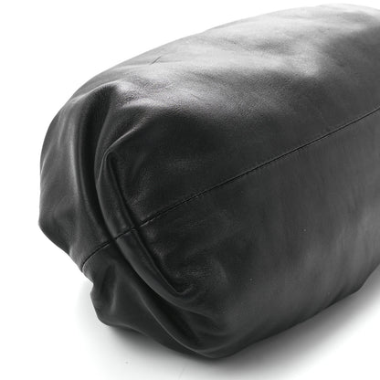 Bottega Veneta Smooth Butter Calf The Pouch Oversized Clutch Black 11 of 12