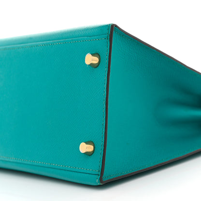 Hermes Epsom Kelly Sellier 28 Vert Verone 10 of 15