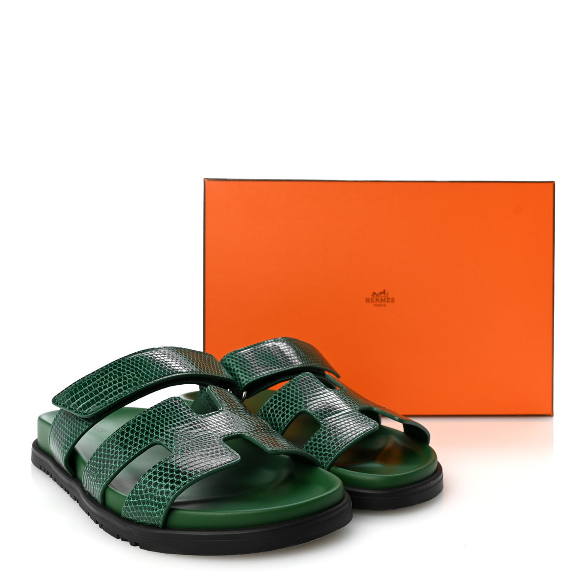 Lizard Womens Chypre Sandals 38 Vert Electrique