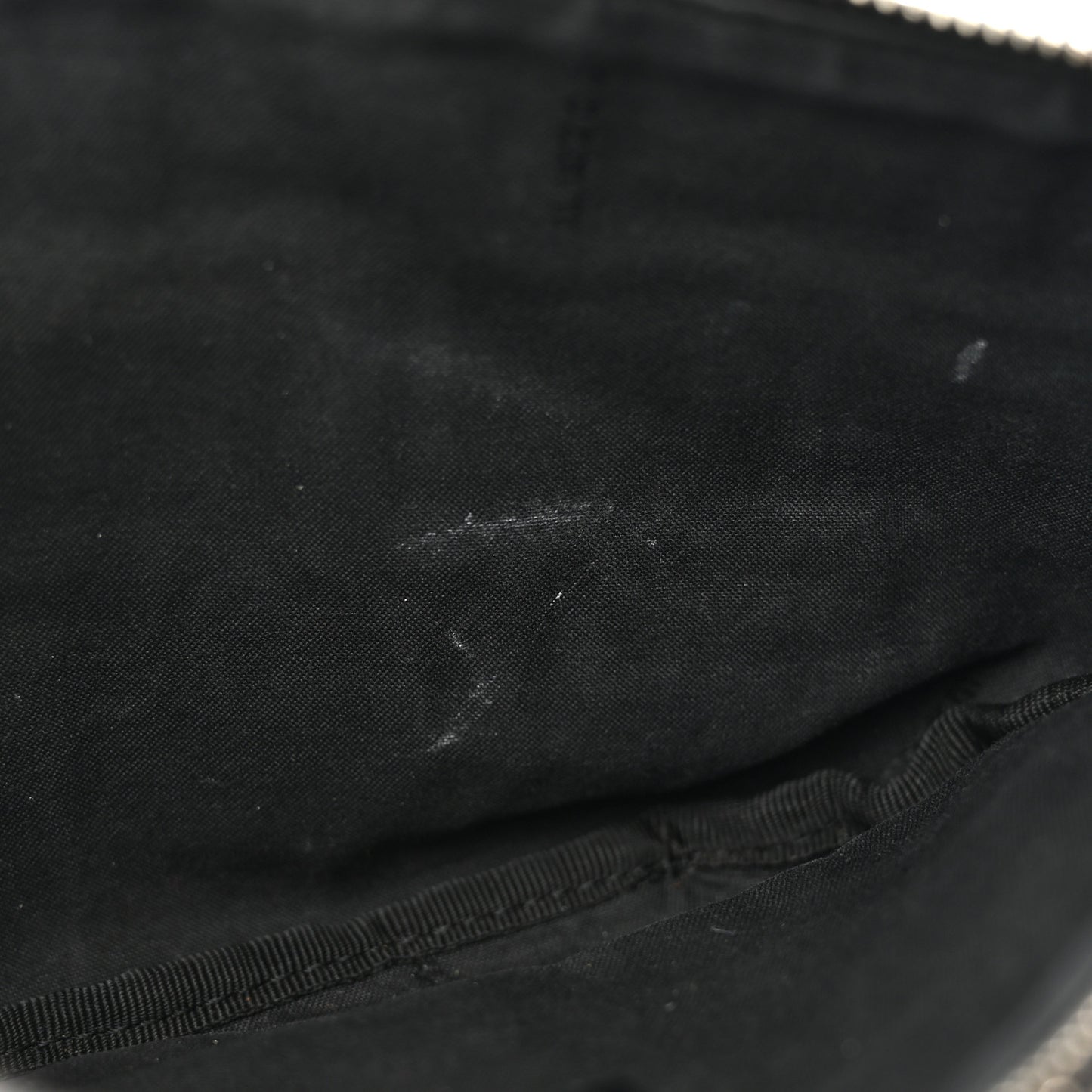 Vitello Century Bi-Color FF 1974 Embossed Belt Bag Maya Black