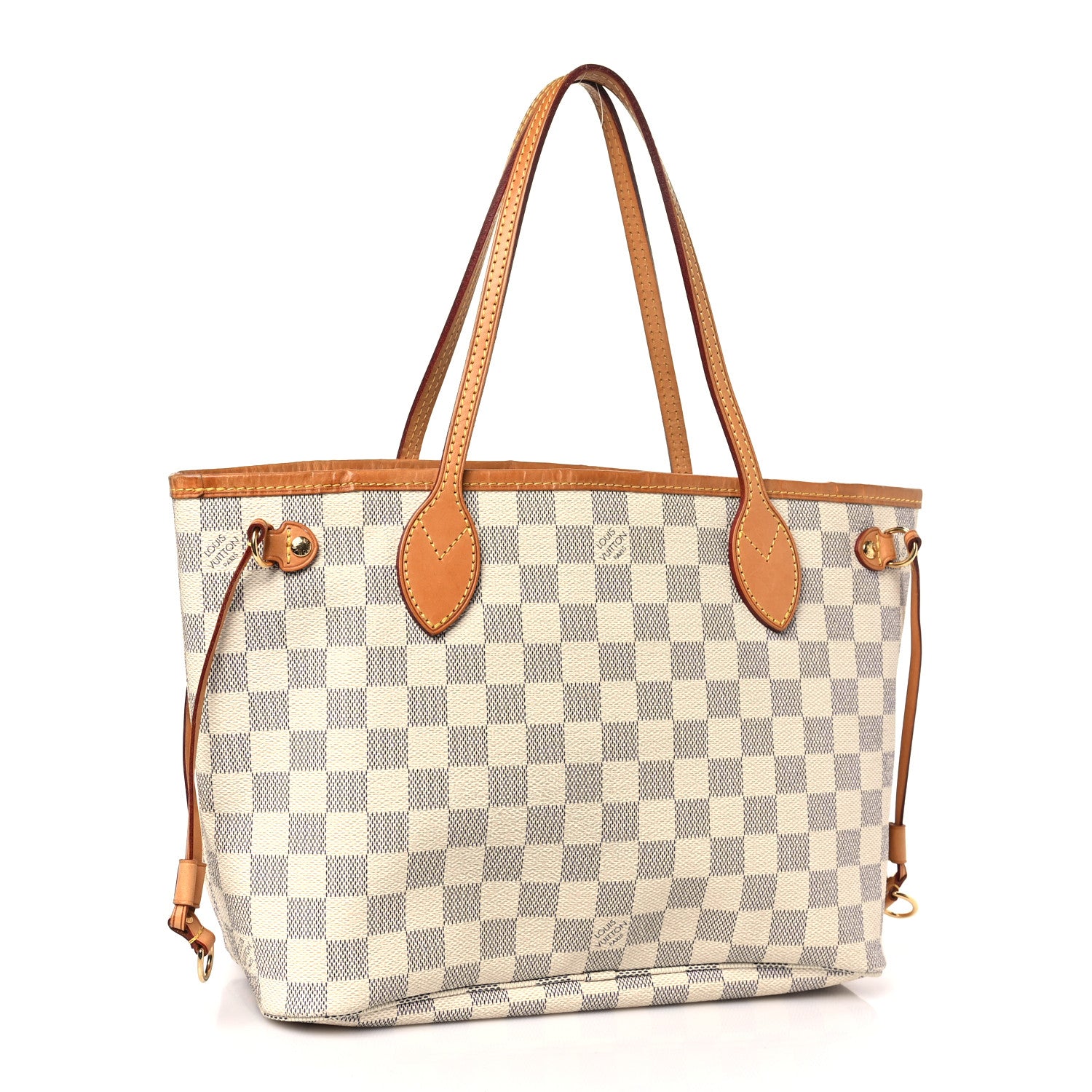 Louis Vuitton Damier Azur Neverfull PM 3 of 9