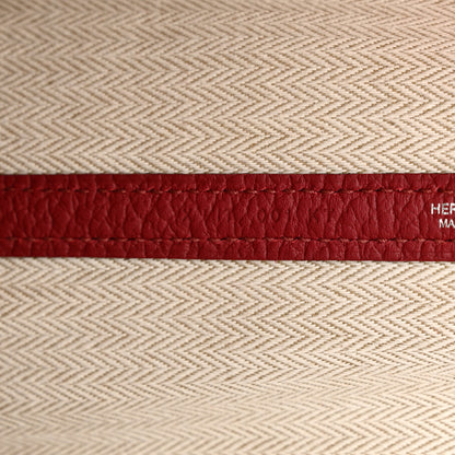 Hermes Vache Country Garden Party 36 MM Rouge Grenat 7 of 12