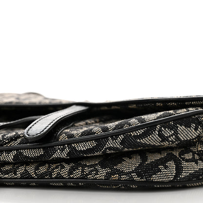 Christian Dior Monogram Saddle Bag Black 10 of 10