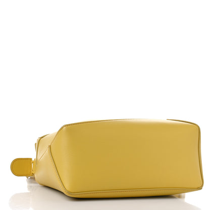 Loewe Satin Calfskin Monochrome Small Puzzle Edge Bag Pale Yellow Glaze 4 of 10