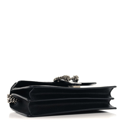 Gucci Pebbled Calfskin Small Dionysus Shoulder Bag Black 4 of 10