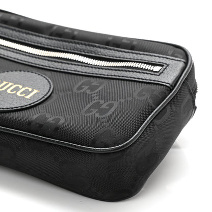 Gucci Econyl Nylon Monogram Off The Grid Belt Bag Black 9 of 9