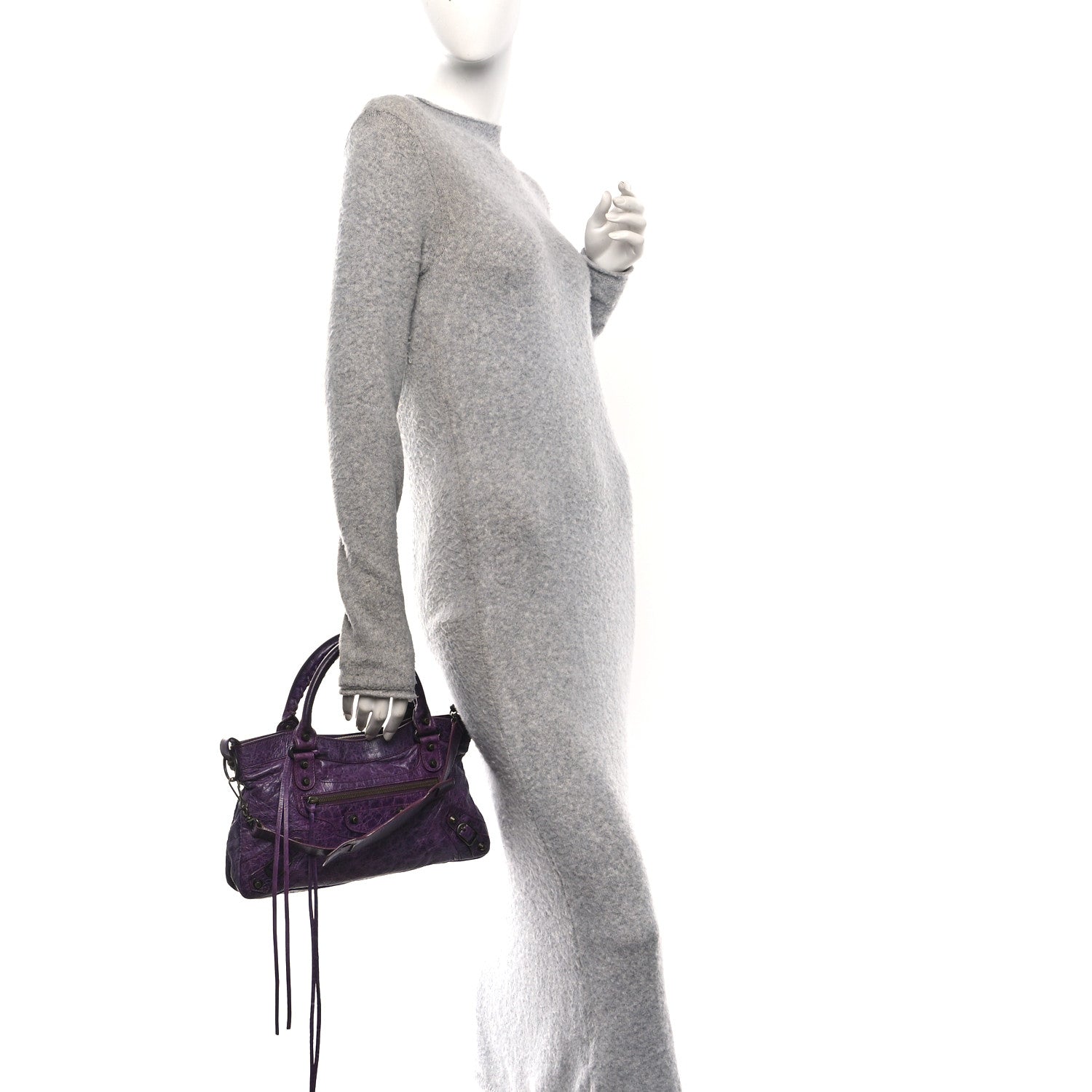 Balenciaga Agneau Classic Hardware First Raisin 2 of 14