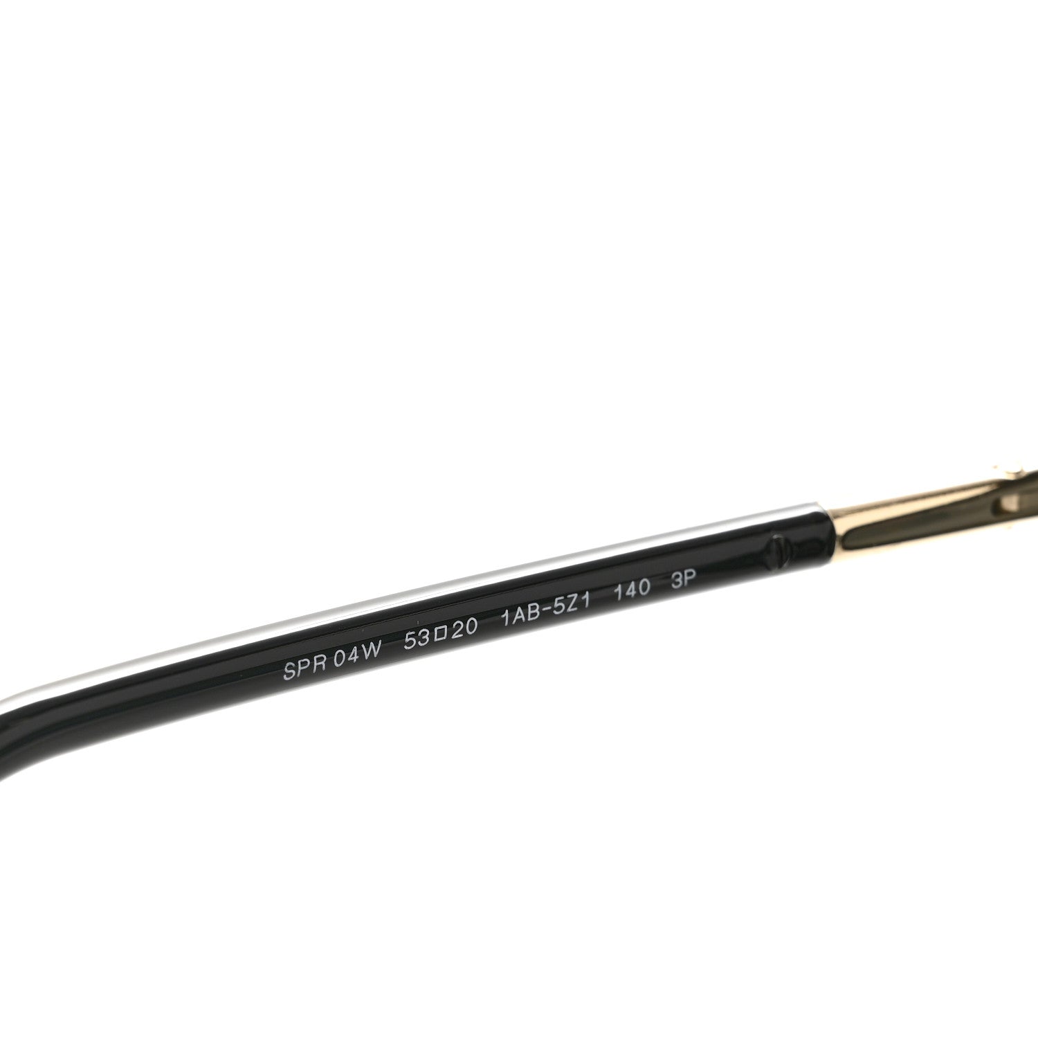 Prada Acetate Square Sunglasses SPR04W Black 6 of 8