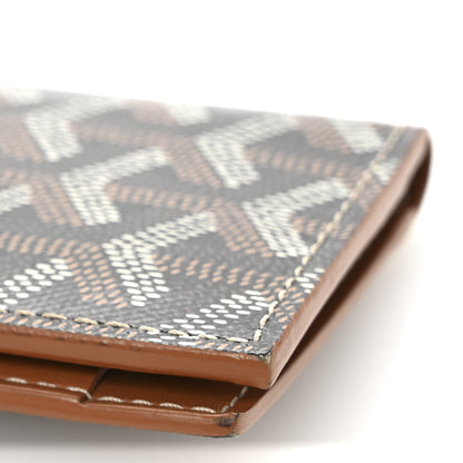 Goyard Goyardine Saint Marc Folding Card Case Black Gold 8 of 9