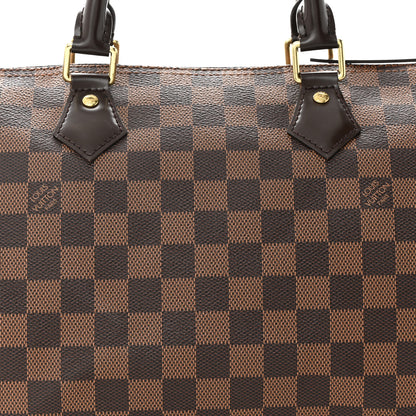 Louis Vuitton Damier Ebene Speedy 30 8 of 10