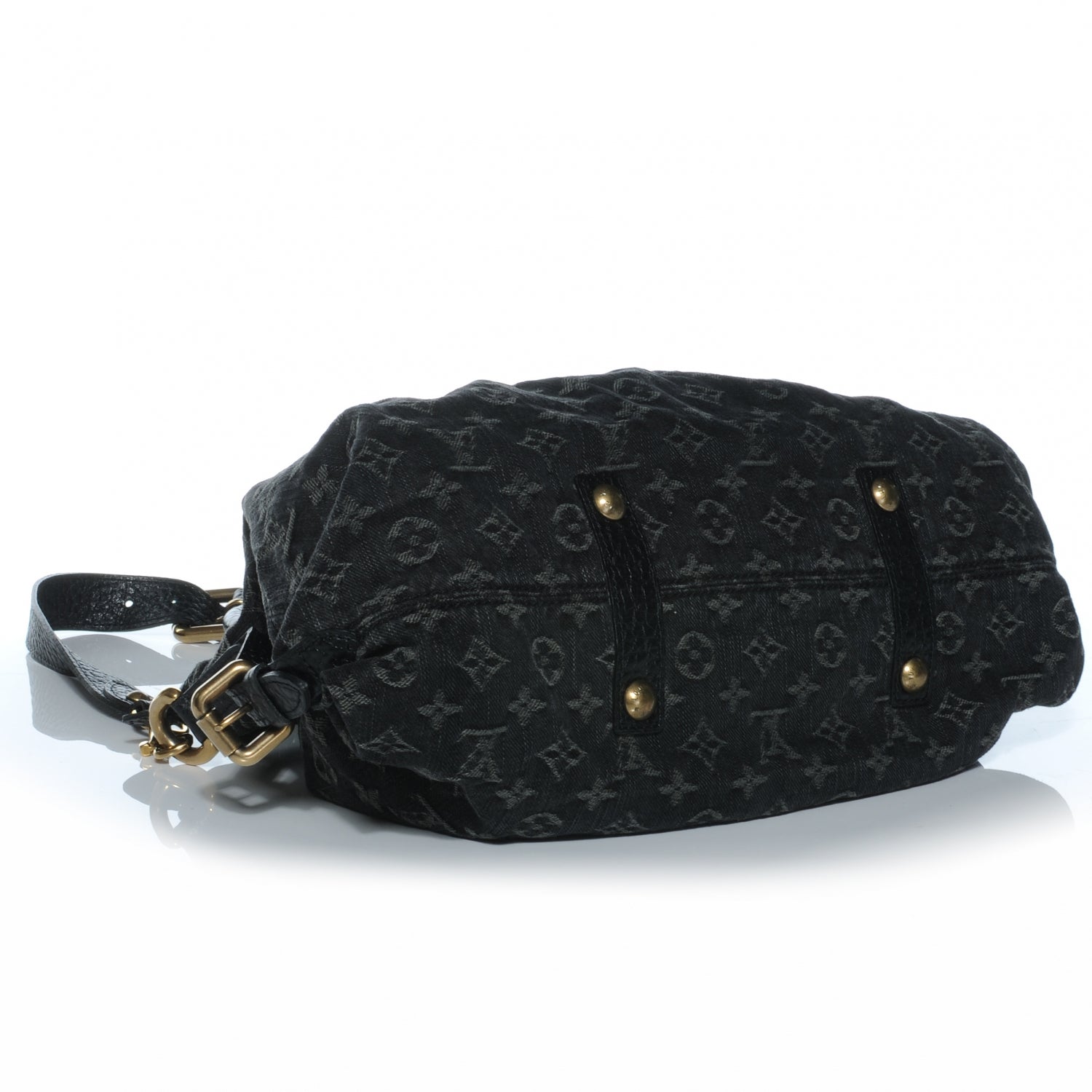 Louis Vuitton Denim Neo Cabby MM Black 4 of 7