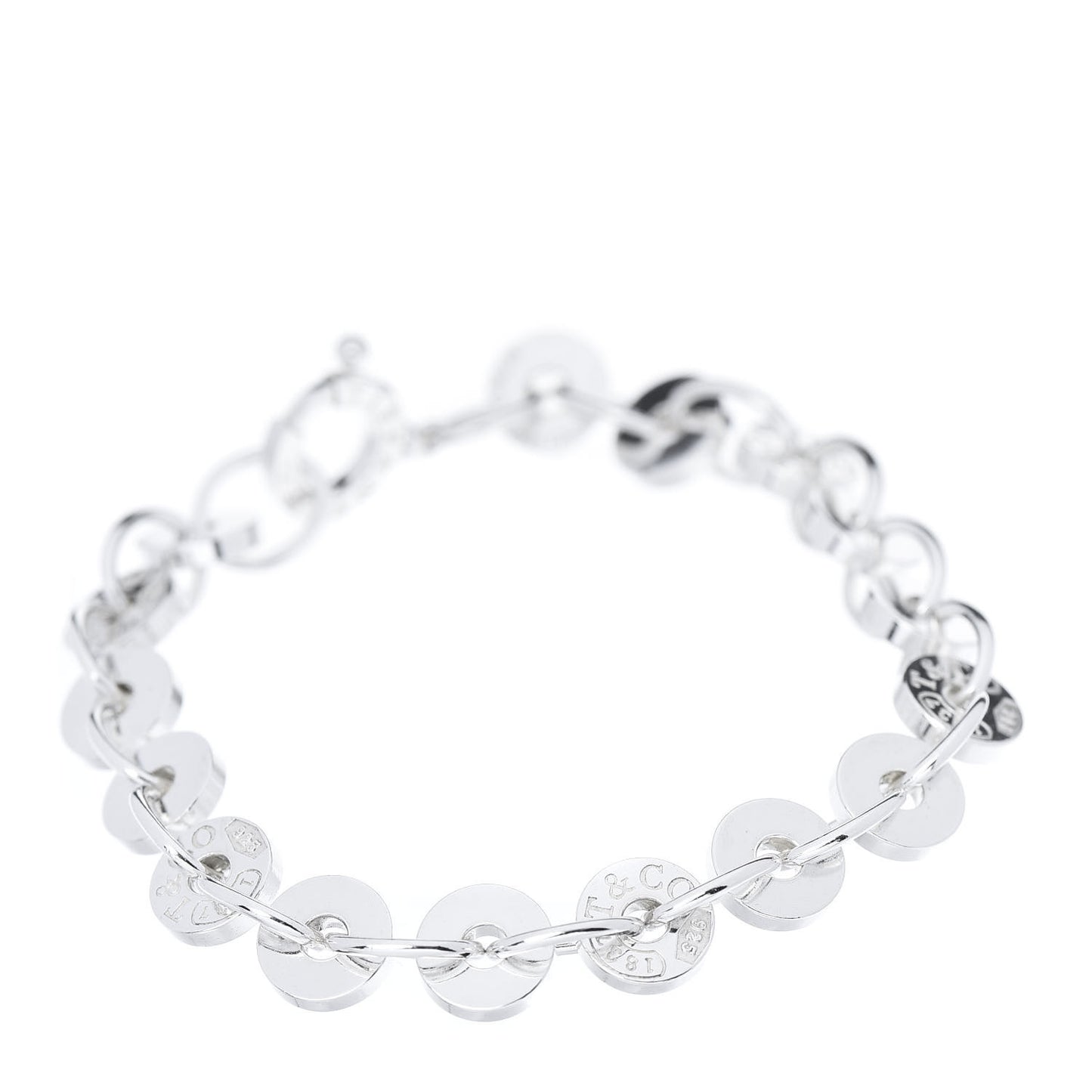 Sterling Silver 1837 Circle Bracelet