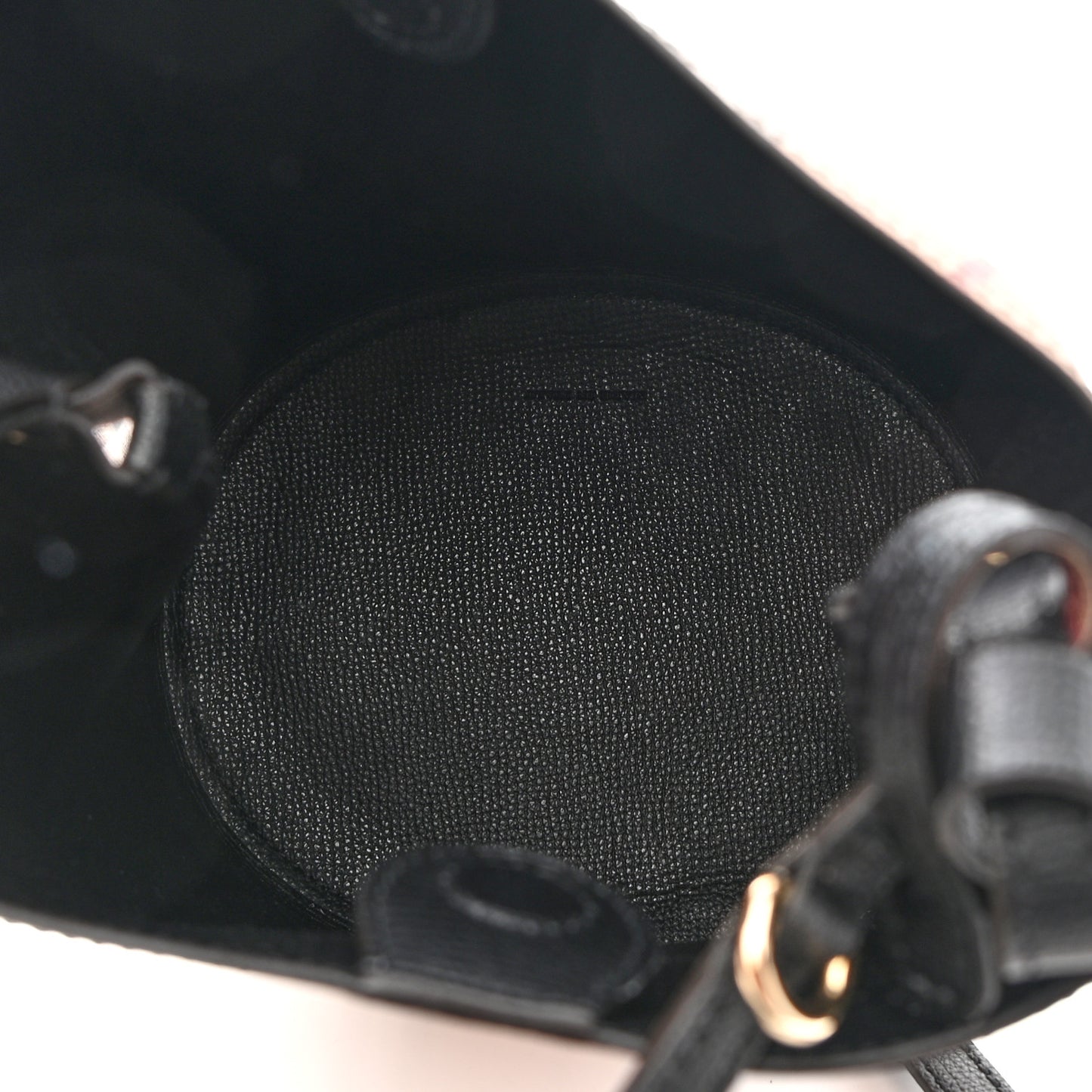 Haymarket Check Colours Small Lorne Bucket Crossbody Black
