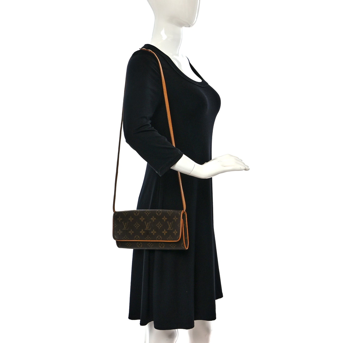 Monogram Pochette Twin GM