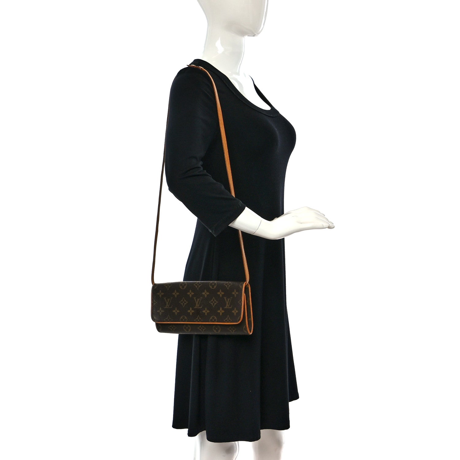 Louis Vuitton Monogram Pochette Twin GM 2 of 8