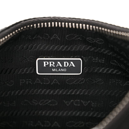 Prada Nylon Re-Edition 2005 Shoulder Bag Black 6 of 11