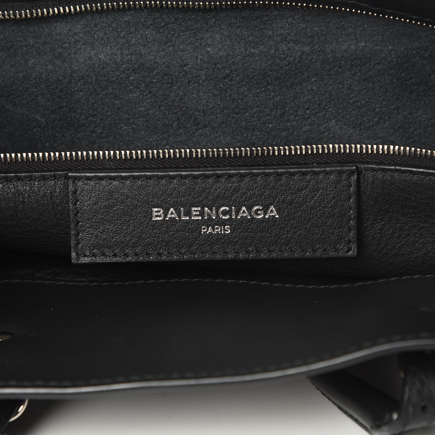 Balenciaga Supple Calfskin Papier A4 Zip Around Tote Black 6 of 11